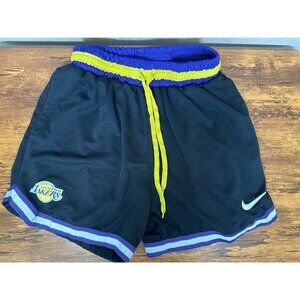 Nike Dri Fit Boys Small LA Lakers Basketball Shorts Los Angeles Lakers